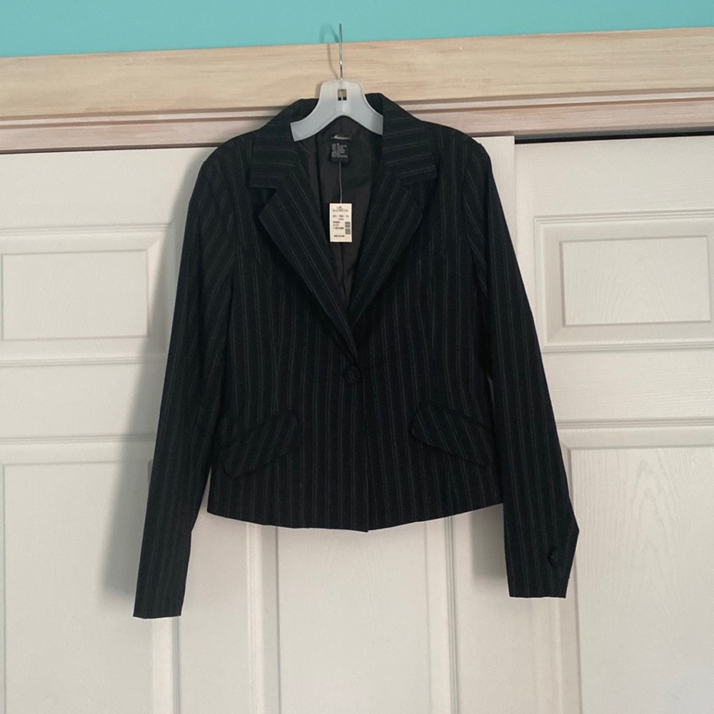 Maurices pinstriped Blazer size M NWT
